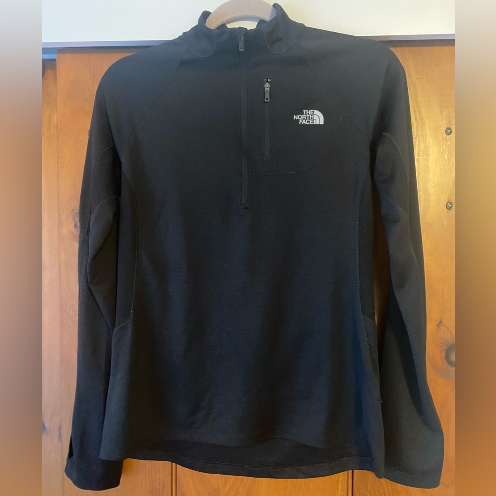The North Face 1/4 zip shirt